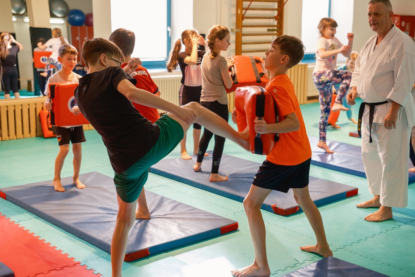 Sportbund Bautzen Newsbild - Begeisterte Kinder beim KidS-Camp in Kamenz